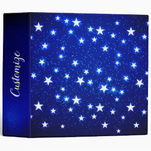 Blue Stargazer Binder
