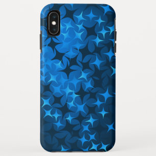 Blue Starry Night Christmas/Holiday iPhone XS Max Case