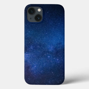 Blue starry night sky   Zazzle_Growshop. iPhone 13 Case