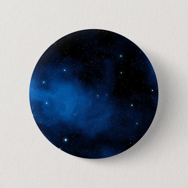 Blue Starry Sky 2 Inch Round Button (Front)