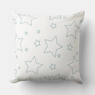 Blue Stars 4th of July Pillow