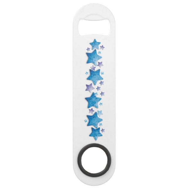 Blue Stars Bar Key (Front)