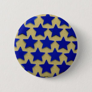 Blue Stars Button