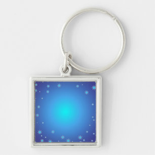 Blue Stars Keychain
