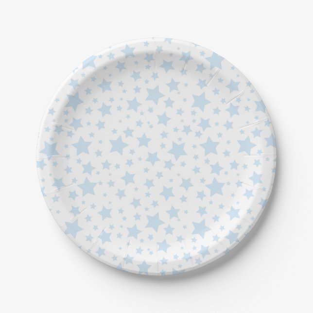 BLUE STARS PAPER PLATES (Front)