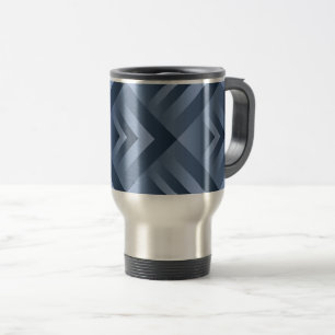 Blue stone bg travel mug