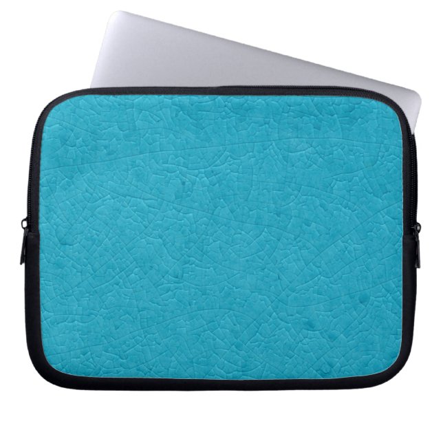 Blue stone laptop sleeve (Front)