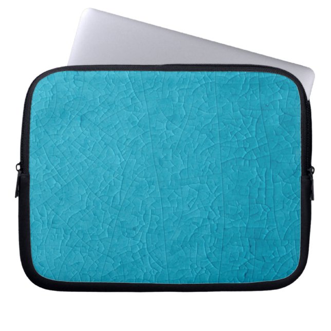 Blue stone laptop sleeve (Front)