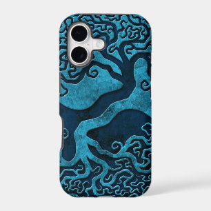 Blue Stone Yin Yang Trees