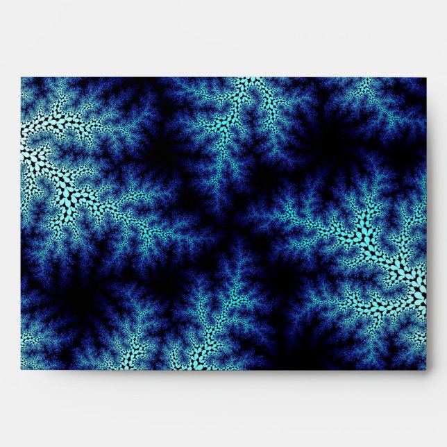 Blue Stonewash Speckle Envelopes (Front)