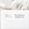Blue Stork Baby Shower Return Address