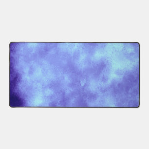 Blue Storm Clouds  Desk Mat
