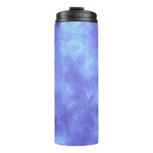 Blue Storm Effect Thermal Tumbler