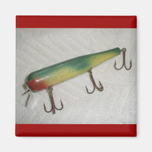 Blue Streak Vintage Lure Magnet