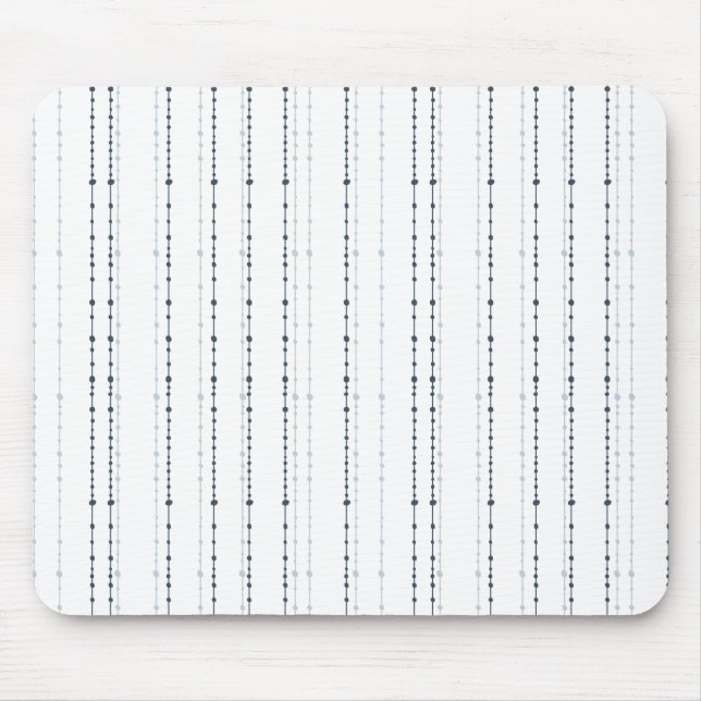 Blue string dot mouse pad (Front)