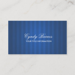 Blue Stripe Business Card