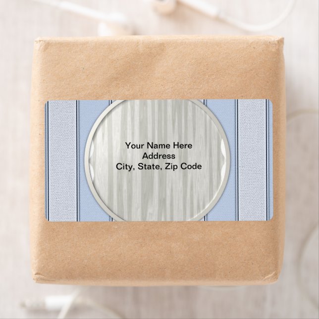 Blue Stripe Labels (Insitu)