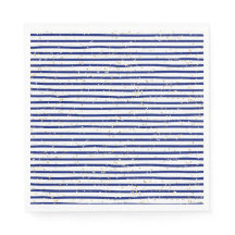 Blue Striped Pajama and Pancake Lunch Napkins
