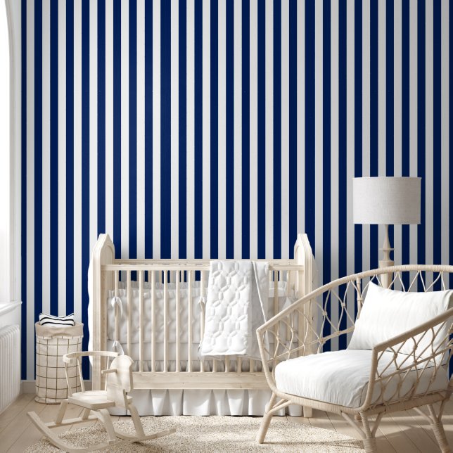 Blue Striped Wallpaper (Kids)