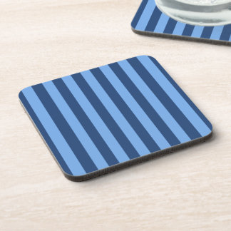 Blue Stripes Coaster Set
