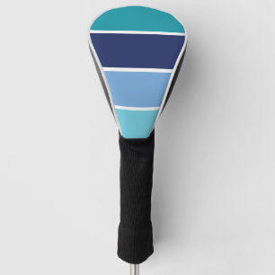 Blue Stripes Golf Head Cover