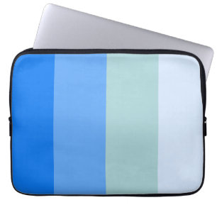 Blue Stripes Laptop Sleeve