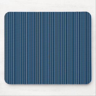 Blue Stripes Mouse Pad