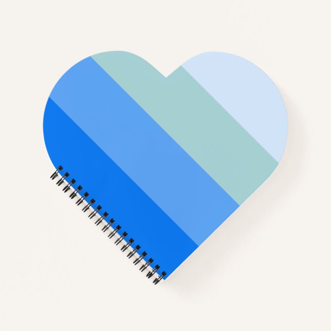 Blue Stripes Notebook (Front)