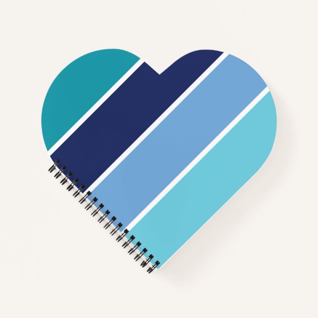 Blue Stripes Notebook (Front)
