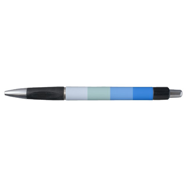Blue Stripes Pen (Front)