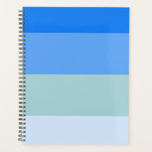 Blue Stripes Planner