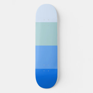 Blue Stripes Skateboard