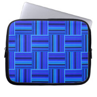 Blue stripes weave pattern