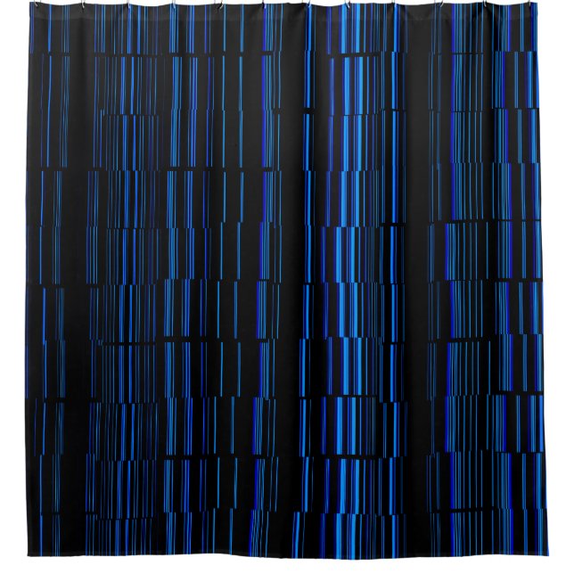 BLUE Stylish Stripe Pattern (Front)