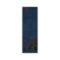 Blue Suede w/Black & Red Roses, Red Scroll Design