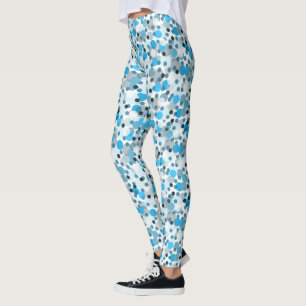 Blue Summer Bubble Women's Leggings