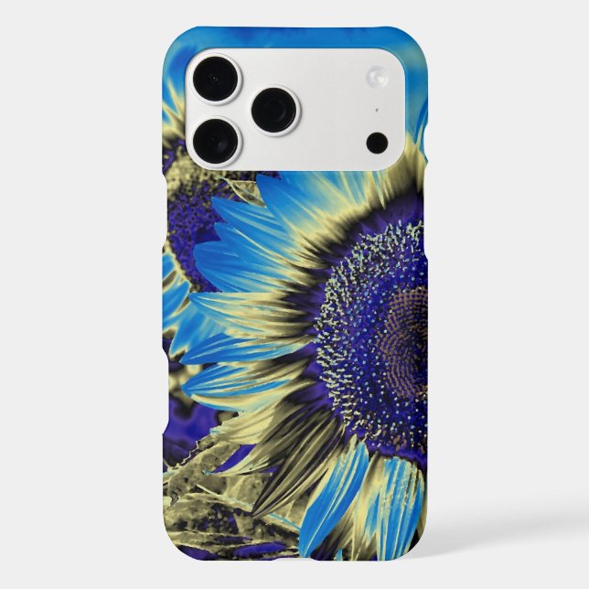Blue Sunflower (Back)