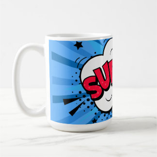 Blue Super Coffee Mug
