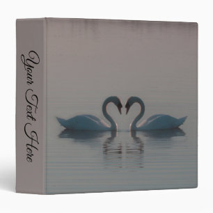 Blue Swans Must Be Love Binder