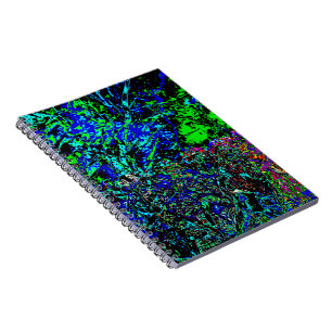 Blue sweet textured Spiral Photo Notebook,Chirpy Notebook