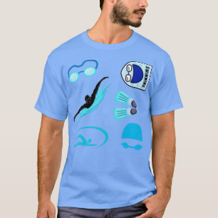 Blue Swim T-Shirt