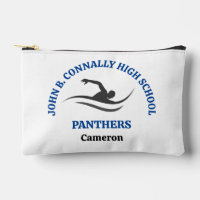 Blue Swim Team Personalized Swimmer