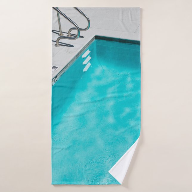 Blue swimming pool (Serviette de bain)