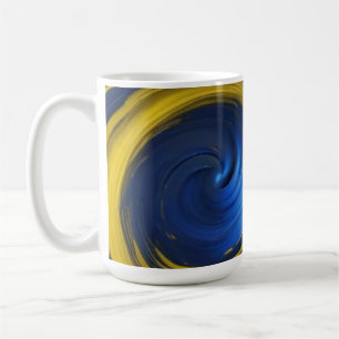 Blue Swirl Coffee Mug