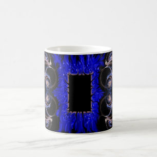 blue swirl mug
