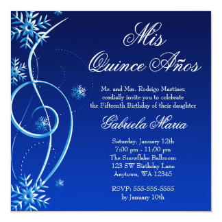 winter wonderland invites
