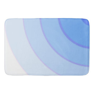 Blue Swirls Bath Mat
