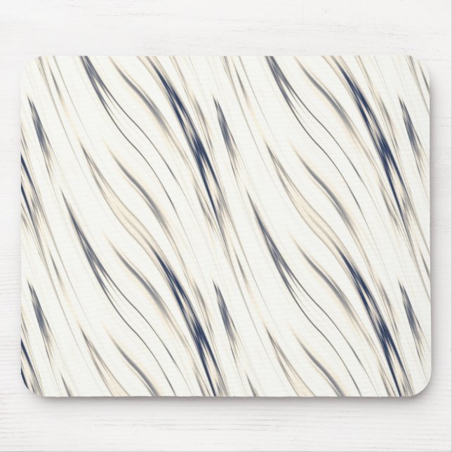 Blue Swish Mouse Pad (Front)