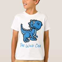 Blue T Rex Dinosaur Personalized Name