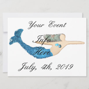 Blue-tail Mermaid Swimming Thunder_Cove